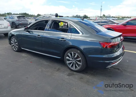 2021 Audi A4 Premium Plus 40 Tfsi Quattro S Tronic z USA, uszkodzony, nr VIN WAUBBAF40MN014909